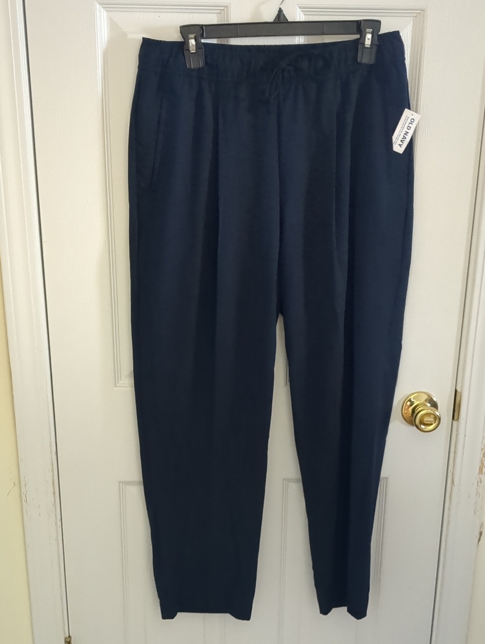 Old Navy Women's's Navy Elastic Drawstring Pants - Billie Style